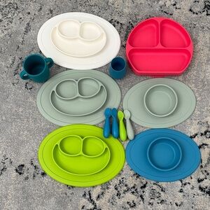 EZ PZ Baby Feeding Set + One Off Brand
